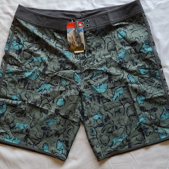 The North Face Other - *Host pick* Wildlife! North Face board shorts